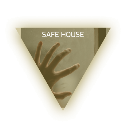 The Safe House game Triangle Logo for Cannock Chase Escape Rooms